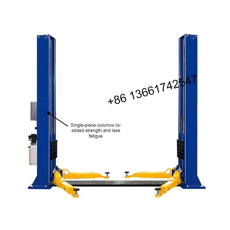 UE-QJY235CM High quality car specially equipped with (Manual bilateral unlock) two column lift 2 post car lift