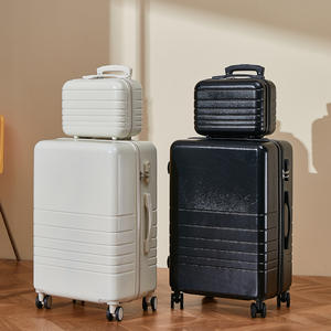 Juego de Maletas Resistentes a Impactos de 28 Pulgadas + 12 Pulgadas con Candado, Ligeras, para Viajes de Placer, Verano 2024, Exclusivo para Comercio Transfronterizo - Product Image 5