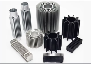 120mm <span class=keywords><strong>Diamètre</strong></span> 70mm Hauteur 40W Personnalisé Robuste Prépercé Cylindrique En <span class=keywords><strong>Aluminium</strong></span> Led De Refroidissement Pin Fin Dissipateur De Chaleur - Product Image 5