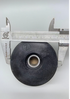 Pièces de machines de construction poulies de roue de porte supérieure et inférieure pour ascenseur de levage accessoire de qualité supérieure
