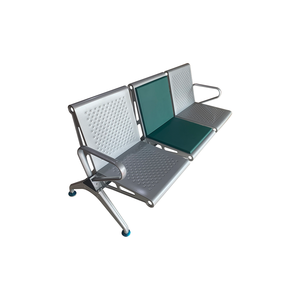 Kursi Tunggu Nyaman Berbahan Logam Stainless Steel untuk Bandara, Rumah Sakit, dan Tempat Umum, 3 Kursi - Product Image 5