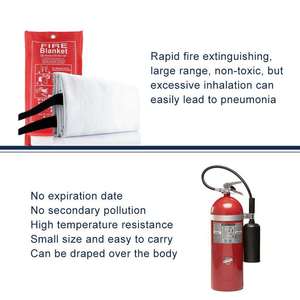 Coperta antincendio ce ,EU,BSCI,<span class=keywords><strong>BSI</strong></span>, coperta antincendio standard australiana con guanti coperta antincendio in fibra di vetro 47.2 pollici - Product Image 4