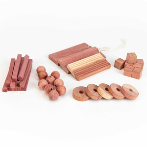 Pièces usinées CNC sur mesure en cèdre rouge occidental OEM, anti-mites, bois de cèdre aromatique pour meubles et sauna, haute précision - Product Image 1