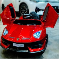 Voiture électrique tout-terrain pour enfants 4x4 avec télécommande parentale