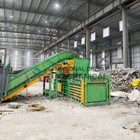 Presse à cartons hydraulique, machine à balles de papier, machine à balles de plastique, compacteur de déchets