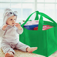 Sac de courses réutilisable en non-tissé RPET écologique pour le rangement de couettes, avec logos, en PP laminé – Produit phare