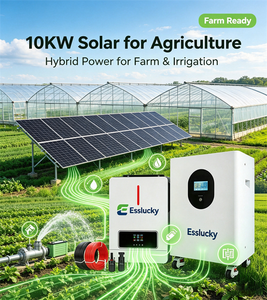 ESSLUCKY Sistema Solar Completo para el Hogar 8KW 10KW 12KW 16KW Todo en Uno con Batería - Product Image 1