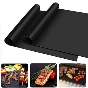 Essential Kitchen Cooking Accessory-Harmless and Safe <strong>BBQ</strong> <strong>Grill</strong> <strong>Mat</strong> for Outdoor Picnics Charcoal Safe Boxed Accessory Cover - Product Image 4