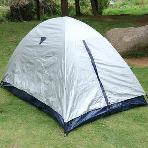 Carpa de Camping Doble Capa para Cuatro Estaciones, Protección Solar para Playa, 1500-2000 mm, Impermeable, Poliéster/PE, Refuerzo Diagonal, Una Habitación, Automática - Product Image 3