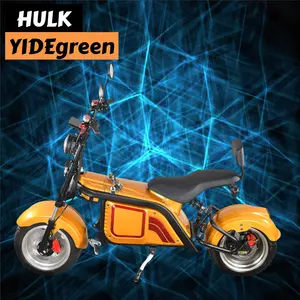 2023 ucuz fiyat yağ lastik Haley tipi yetişkin elektronik güç bisiklet Citycoco 2000W/3000W elektrikli scooter üst bir fabrika