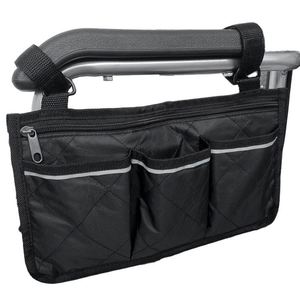 Sac de transport ultra-léger pour fauteuil roulant avec accoudoirs et organisateur latéral, certifié BSCI - Product Image 2