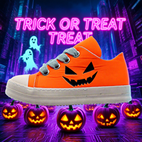 Chaussures personnalisées pour Halloween, production en série, petites quantités, logo personnalisé, baskets tendance pour festival, chaussures de skateboard sur mesure