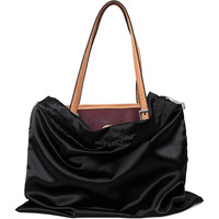 Sac de rangement réutilisable en satin avec cordon de serrage et poignée, pochette anti-poussière pour chaussures, vêtements, perruques, voyage, logo personnalisé