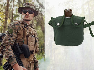 Suministro directo desde la fábrica fuente portátil 78 botella de agua de camuflaje entrenamiento y botella de agua para acampar - Product Image 6