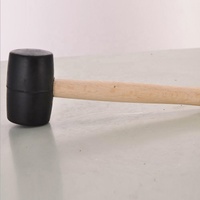 Prix d'usine Marteau de retrait noir en bois de qualité bricolage de bonne qualité pour planchers en céramique en bois dur maillet en caoutchouc OEM personnalisable