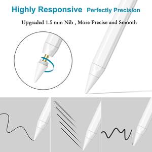ปากกาสไตลัสแบบสัมผัสป้องกันการสัมผัสโดยไม่<span class=keywords><strong>ต</strong></span>ั้งใจ รองรับการเอียง ใช้ได้กับ iPad และ <span class=keywords><strong>Apple</strong></span> <span class=keywords><strong>Pencil</strong></span> รุ่นที่ 2 - Product Image 2