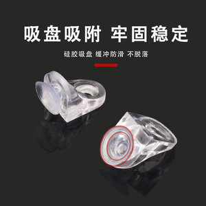 Transparent Shelf Support Bracket For Cabinet <b>Wardrobe</b> Adjustable Layer Board Holder Plastic Mounting <b>Hardware</b> Fixing Accessory - Product Image 3