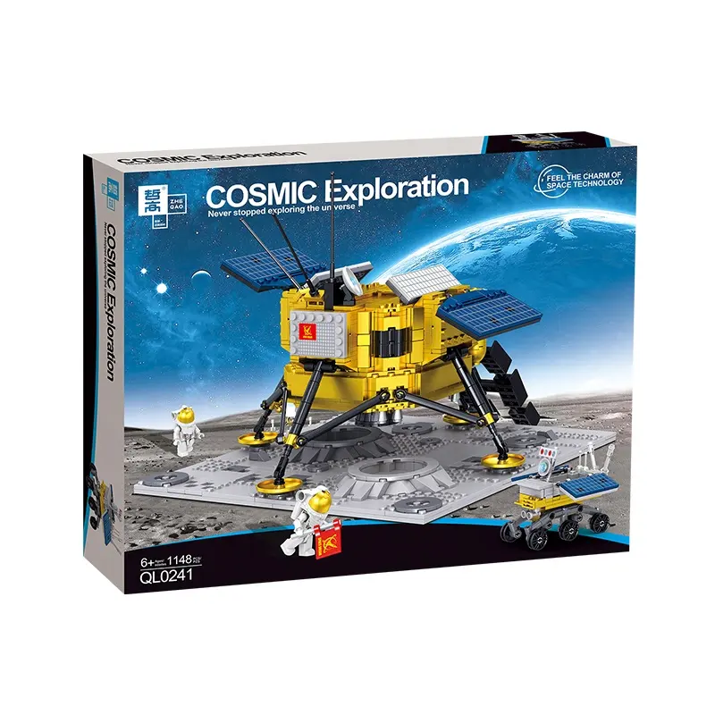 Mars Landing Rover Probe Space Shuttle Plastic Speelgoed Bouwstenen Set