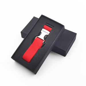 Fashion-Forward Custom PU <b>Key</b> <b>Holders</b> with Star Woven Texture for Car <b>Keys</b> & Bag Charm Use - Product Image 1