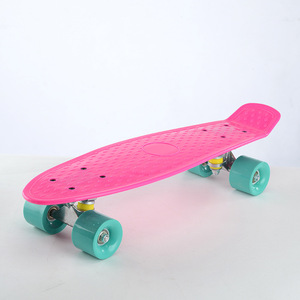 Black 22-Inch Pintail Skateboard With Anti-Slip Deck For Beginners And Teens - Product Image 2