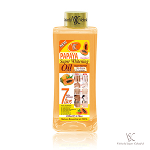 Hot Bán 200Ml 7 Ngày Hạnh Nhân Đu Đủ Cơ Thể Dầu Giữ Ẩm Siêu Làm Trắng Tinh Dầu Cà Rốt Nghệ Cơ Thể Massage Dầu - Product Image 4