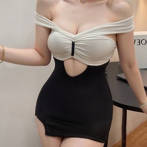 Robe moulante sexy à décolleté plongeant, grande taille, costume pour femme, pour jeu de rôle, vêtements de nuit - Product Image 4