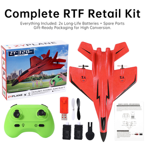 Avión RC ZY-320, Planeador RC con 2 Baterías, Espuma EPP, LED, Deslizamiento Prolongado, CE/FCC, Venta al por Mayor - Product Image 6