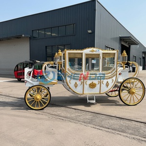 Carroza Eléctrica Real para Exteriores Personalizada, Venta al por Mayor, Precio de Oferta, Carroza Eléctrica sin Caballos, Carros Utilitarios para Caballos - Product Image 3