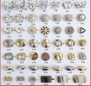 Thân thiện với môi pha lê Rhinestone hình chữ nhật mô hình xi lanh <span class=keywords><strong>Shank</strong></span> nút sáng bóng lấp lánh kết thúc do kỹ thuật mạ - Product Image 4