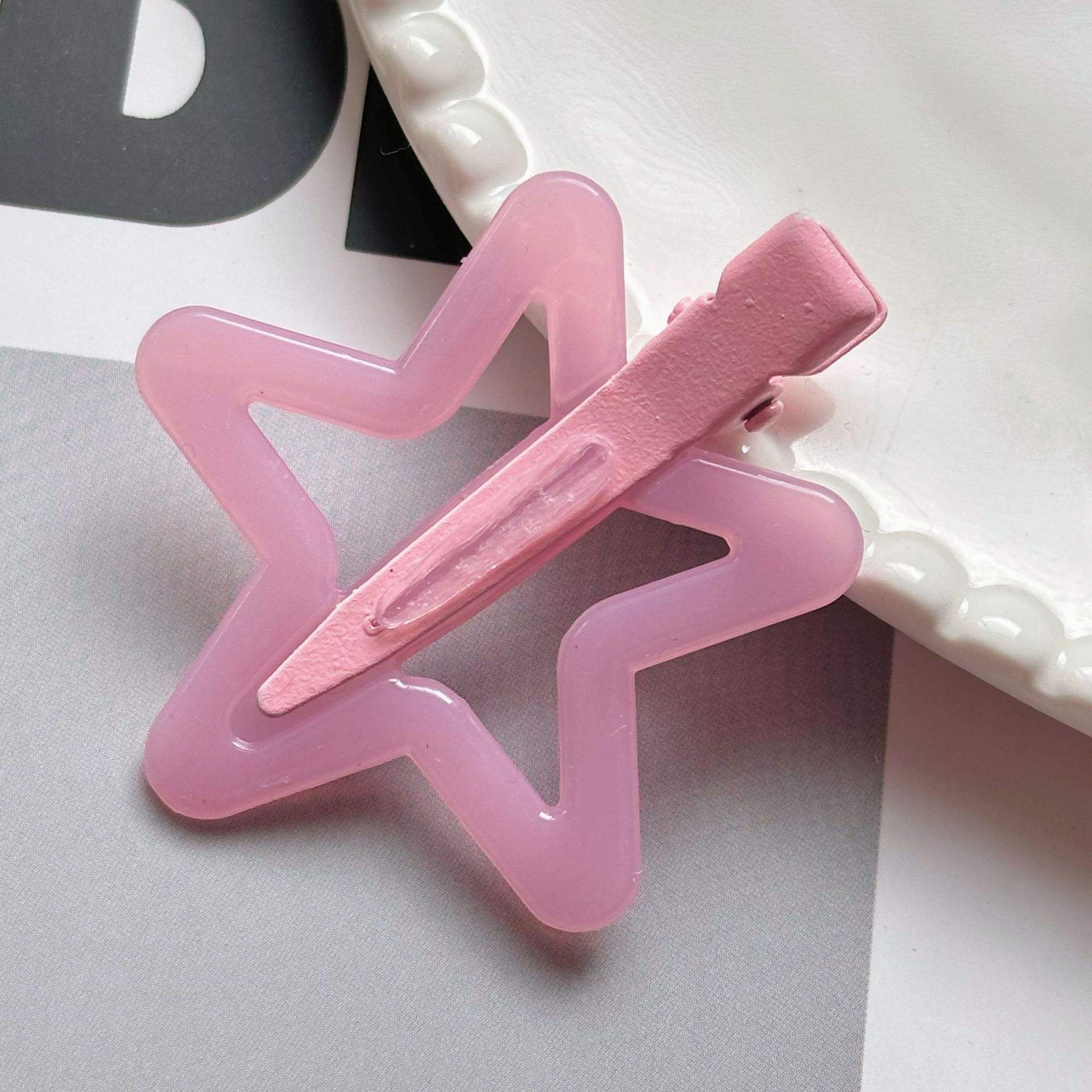 Pink Five - Pointed Star