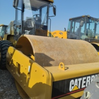 Compacteur de sol série CATCS certifié EPA, fourni directement par l'usine, grand tambour en acier de 152 cm, modèle CATCS683E, pour la construction de graviers et d'asphalte