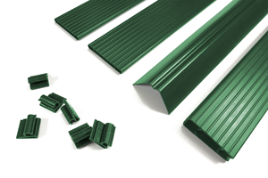 Lames verticales en PVC plastique anti-UV personnalisables en couleur <span class=keywords><strong>de</strong></span> 2,0/2,5 m pour clôture 3D - Product Image 2