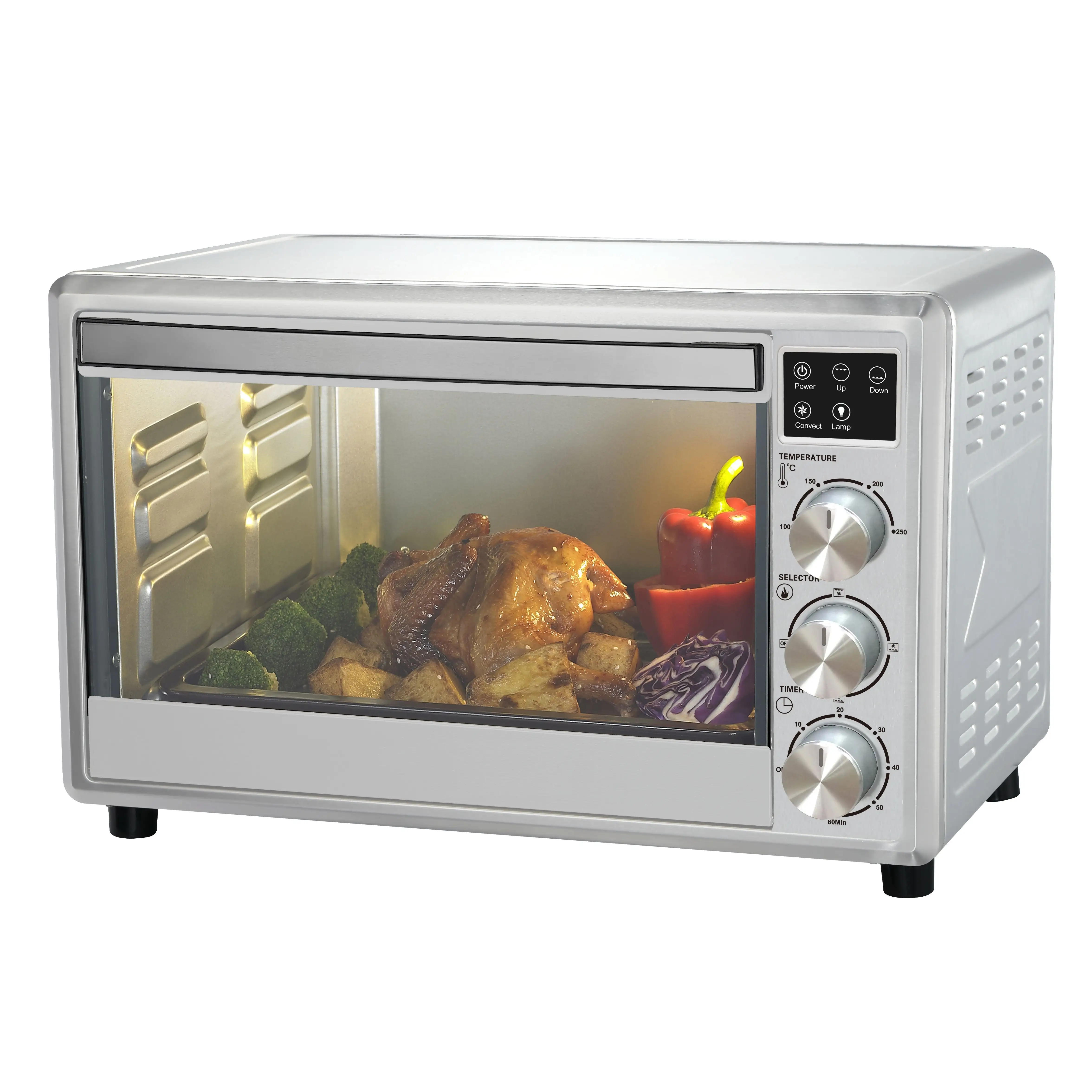 Hete Verkoop Huishoudelijke Keuken Oven 30l Commerciële Ingebouwde Één Dek Kookplaat Grote Elektrische Ovens