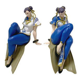 Figura de Chun-Li de <span class=keywords><strong>Street</strong></span> <span class=keywords><strong>Fighter</strong></span>, Estilo <span class=keywords><strong>Anime</strong></span>, Accesorio de Juego, Peinado de Moño, Modelo de Personaje, Regalo, Juguete - Product Image 5
