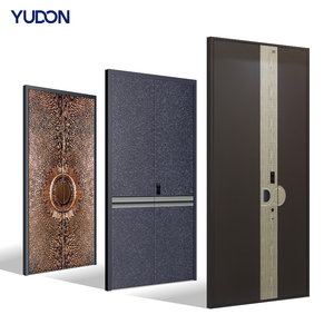 <span class=keywords><strong>Design</strong></span> <span class=keywords><strong>d</strong></span>'<span class=keywords><strong>art</strong></span> moderne Villa Appartement en fonte <span class=keywords><strong>d</strong></span>'aluminium Sculpture 3D Grain de bois Sécurité Ignifuge Insonorisé Extérieur Portes <span class=keywords><strong>d</strong></span>'entrée avant - Product Image 1