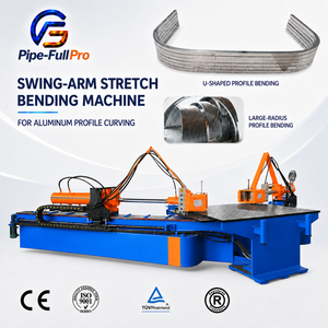 HVAC Duct Profile Stretch Bending Machine CNC Aluminum <b>Frame</b> Corner Curving Forming Equipment for Ventilation - Product Image 1