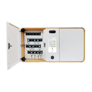 Boîte à clés intelligente biométrique pour bureau, boîte à clés sécurisée pour dépôt hors heures, <span class=keywords><strong>reconnaissance</strong></span> faciale 99Plus V-200C, 40 clés, utilisation intérieure/extérieure - Product Image 5