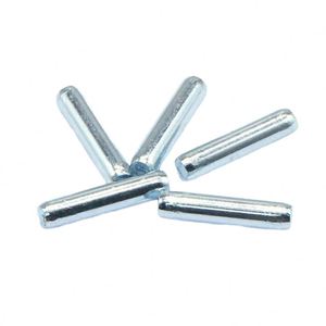 Pasadores Cilíndricos de Hierro, Sólidos, Sin Cabeza, Recubiertos de Zinc Azul, Diámetro de Cabeza Personalizable de 2mm, 3mm, 4mm para Maquinaria Industrial - Product Image 3