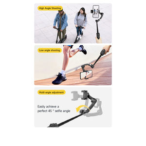 Estabilizador de Tres Ejes Ultraestable con Seguimiento Facial, Soporte para Teléfono para Transmisión en Vivo, Palo Selfie Antivibración de Mano - Product Image 6