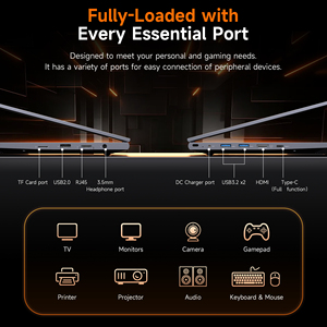 Portátiles AMD R7 baratos para juegos Radeon <span class=keywords><strong>Graphics</strong></span> Laptop 16GB DDR5 Dual RAM SSD 2,5 K FHD portátiles nuevos portátiles 1 Tb SSD - Product Image 5