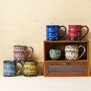 Tasse en céramique japonaise de grande capacité formée au four pour la tasse <span class=keywords><strong>personnalisable</strong></span> personnelle de Matcha et de café - Product Image 5