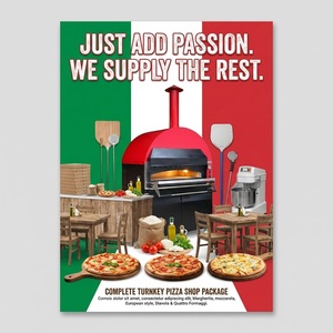 Paquete Llave en Mano para <span class=keywords><strong>Restaurante</strong></span> de Pizza Halal/<span class=keywords><strong>Vegano</strong></span>: Solución Personalizada con Equipamiento Dedicado y Recetas Certificadas - Product Image 2