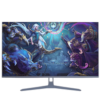 Monitor Gaming Lengkung Datar Rebekah Wholesaler OEM ODM Monitor Komputer 24/27 Layar PC