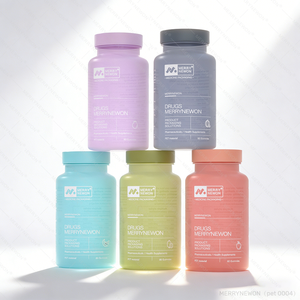 Emballage de haute qualité pour pilules et capsules de médicaments, transparent et givré, en gros, 120 ml, flacon pour vitamines - Product Image 5