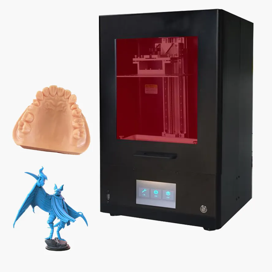 2023 kỹ thuật số mới đến chuyên nghiệp 3D đồ trang sức máy in nha khoa phòng khám Máy tính để bàn nhựa 3D máy in