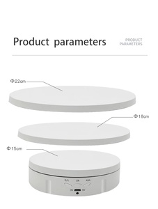 Remote Control Turntable 3 in 1 Multi-function Automatic Rotating Display Stand <strong>Photographic</strong> <strong>Tools</strong> - Product Image 4