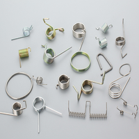 Ressorts de fil à bobine métallique, petite torsure personnalisée, 50 pièces
