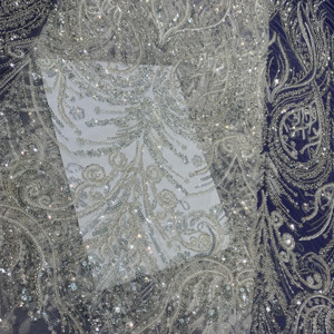 Đầm Cưới Cô Dâu Màu Trắng Thiết Kế Mới Lộng Lẫy ĐầM Dạ HộI Đính Kim Sa Pha Lê Thêu Lưới - Product Image 6