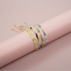 Pulsera Tejida con Cuentas de Arroz Japonesas de Estilo Étnico Exótico de Nicho Transfronterizo Go2bohoins, Moda de Exportación para Mujer - Product Image 1