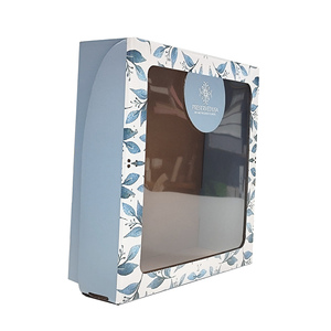 Caja de correo mate corrugada de color personalizado, embalaje de papel exhibido para ventana para regalos de flores cosméticas para el cabello - Product Image 2